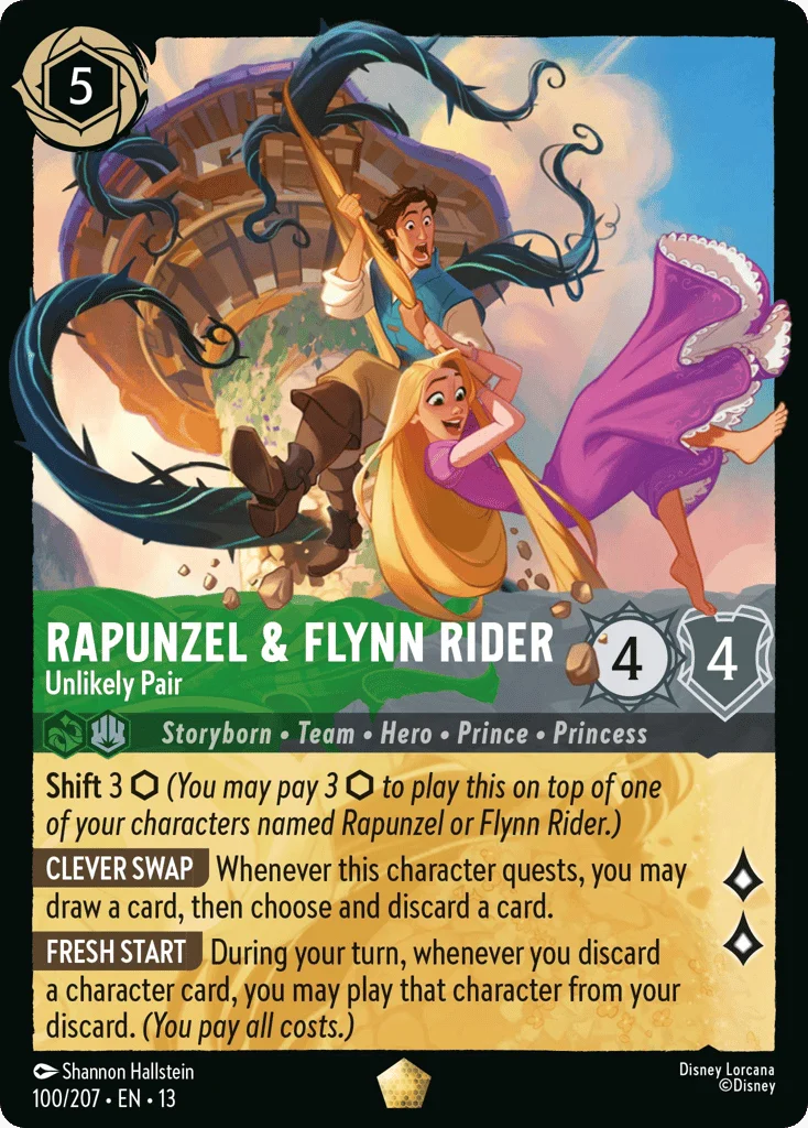 Rapunzel & Flynn Rider - Unlikely Pair · Attack of the Vine!