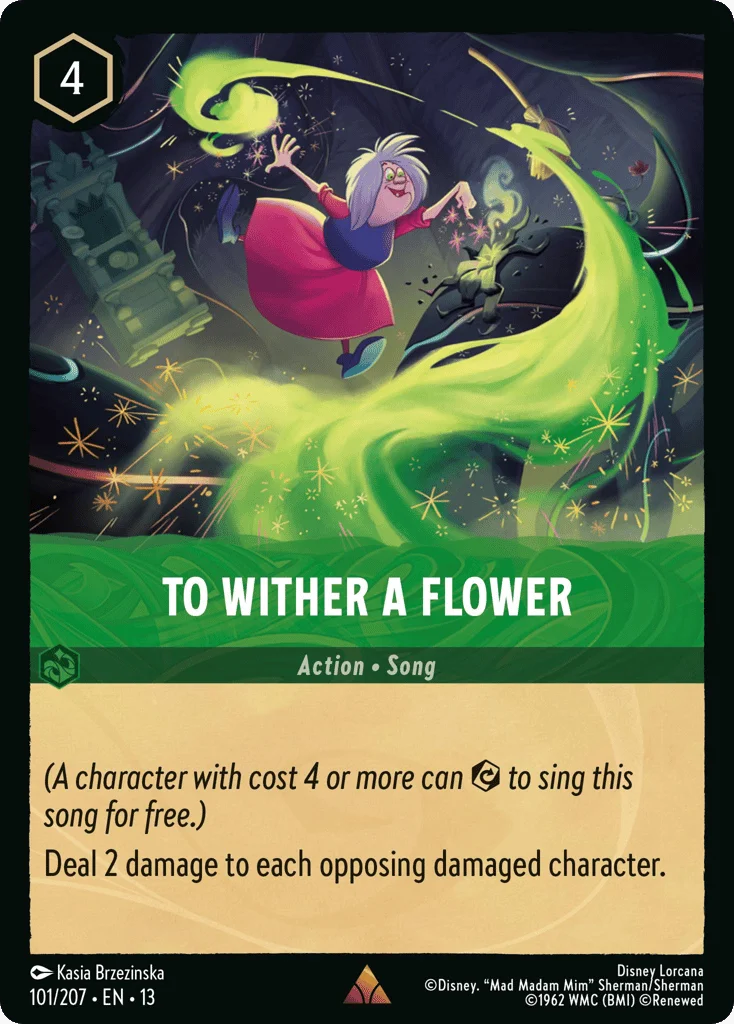 To Wither a Flower · Attack of the Vine!