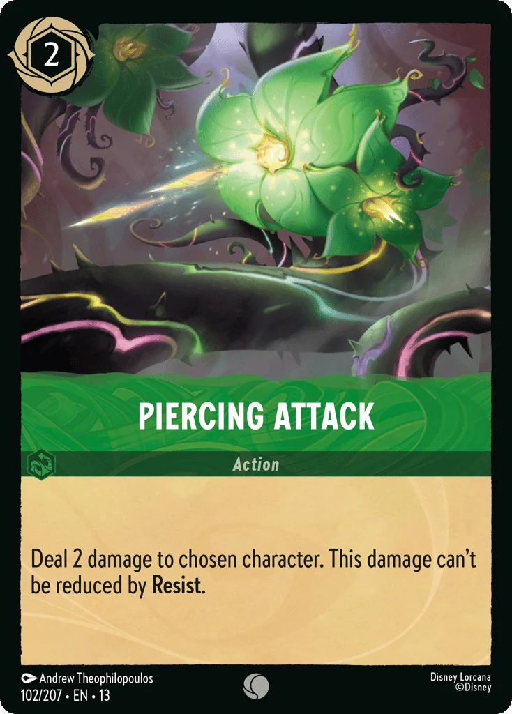 Piercing Attack · Attack of the Vine!