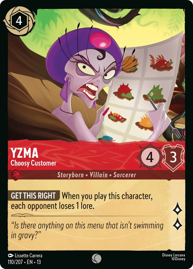 Yzma - Choosy Customer · Attack of the Vine!