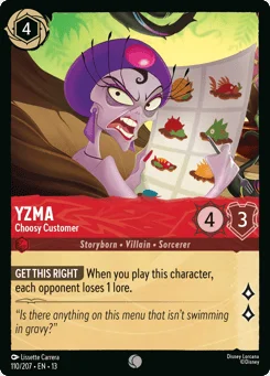 Yzma - Choosy Customer