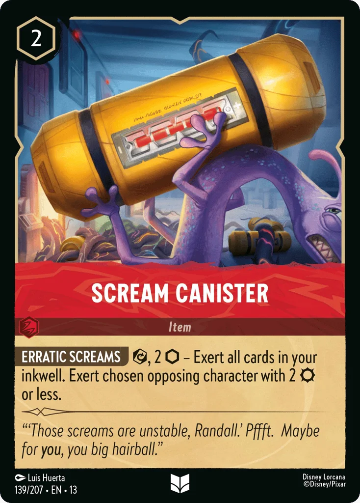 Scream Canister · Attack of the Vine!