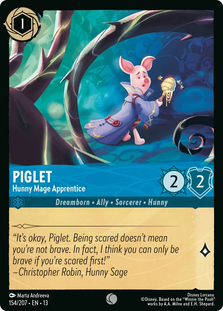 Piglet - Hunny Mage Apprentice · Attack of the Vine!