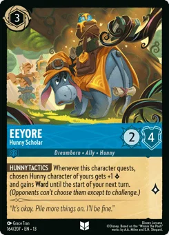 Eeyore - Hunny Scholar