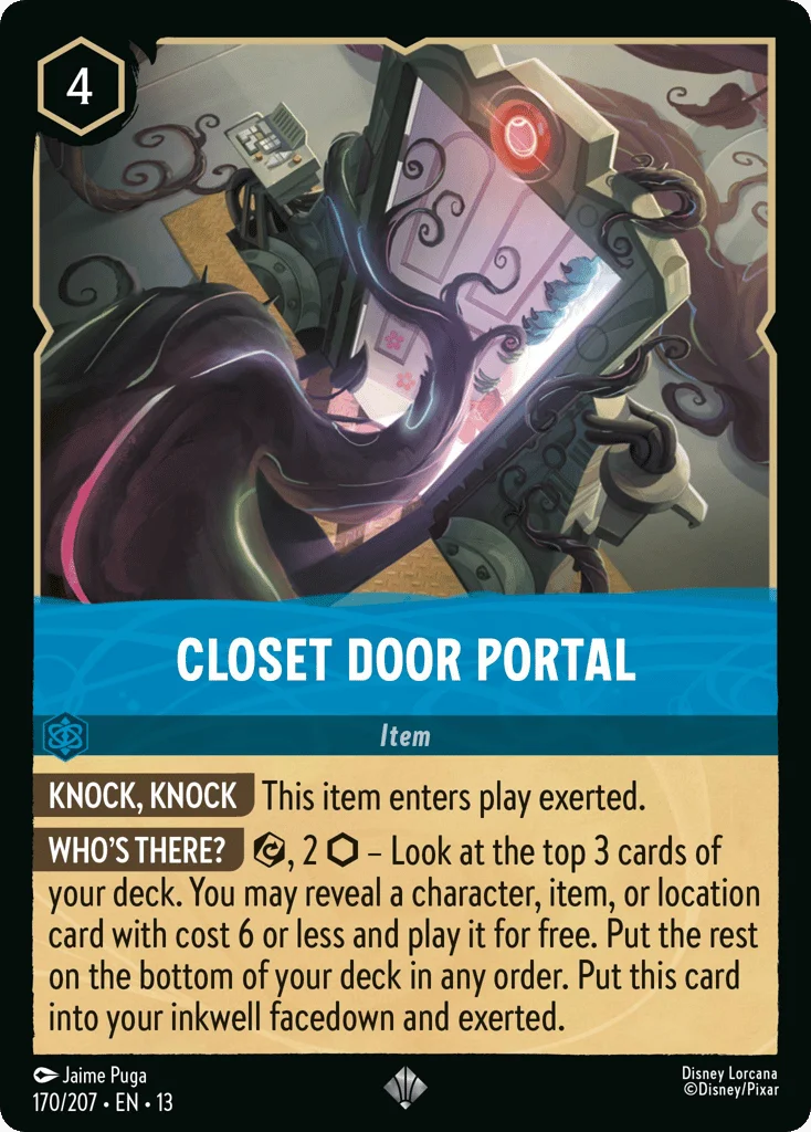 Closet Door Portal · Attack of the Vine!