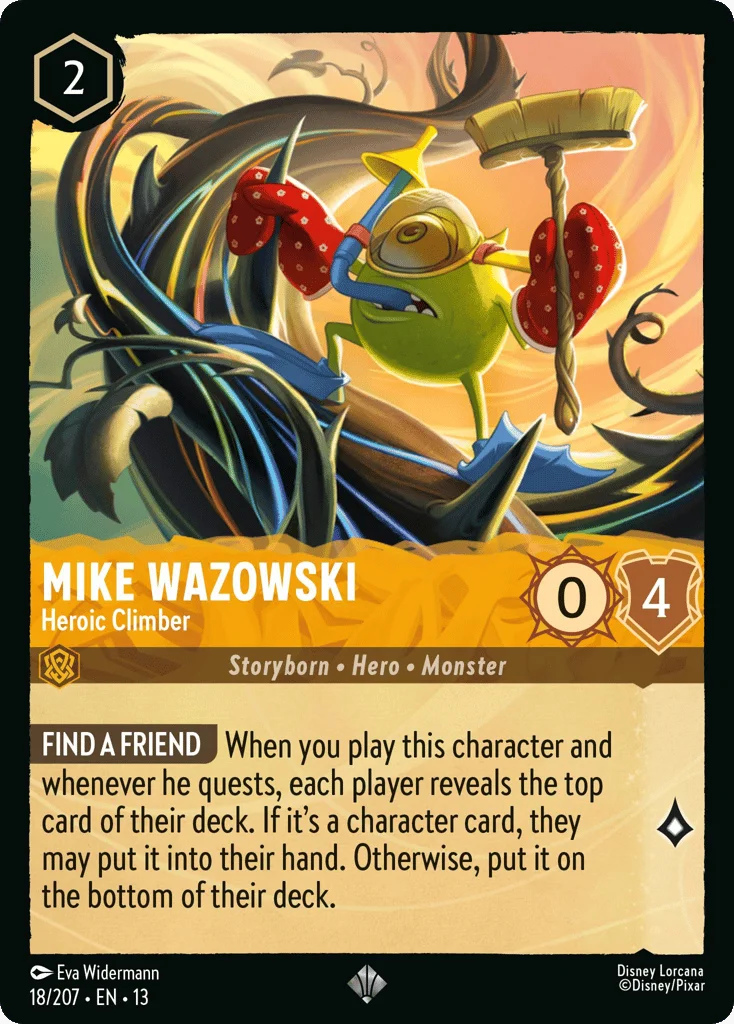 Mike Wazowski - Heroic Climber · Attack of the Vine!