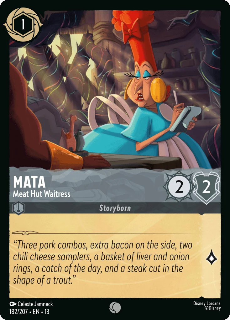 Mata - Meat Hut Waitress · Attack of the Vine!