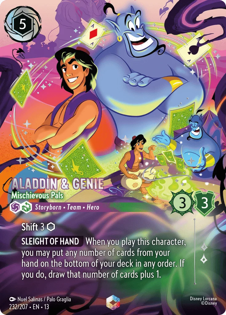 Aladdin & Genie - Mischievous Pals · Attack of the Vine!