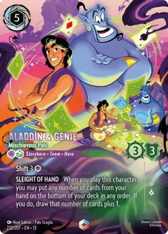 Aladdin & Genie - Mischievous Pals