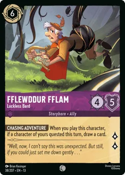 Fflewddur Fflam - Luckless Bard