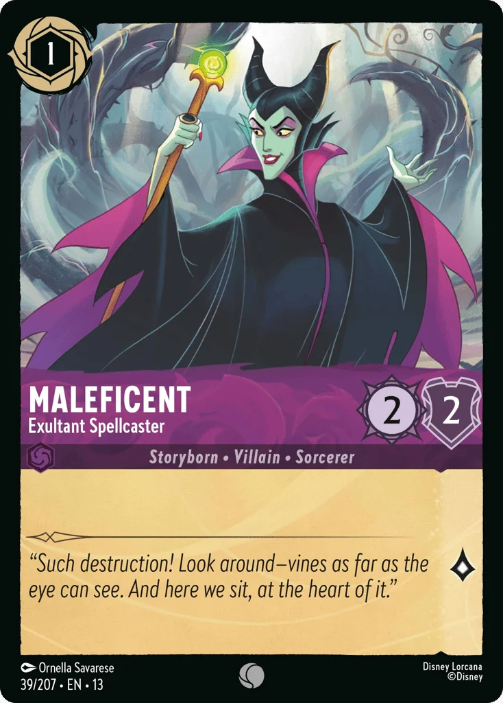 Maleficent - Exultant Spellcaster · Attack of the Vine!