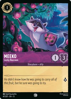 Meeko - Lucky Raccoon