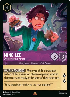 Ming Lee - Overprotective Parent