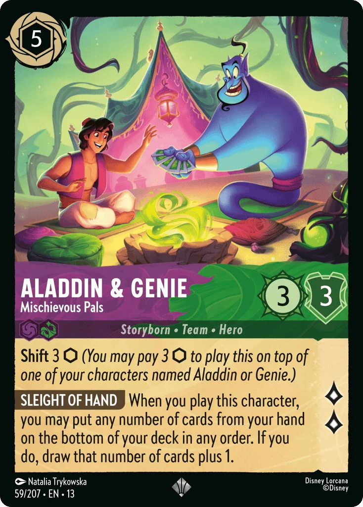 Aladdin & Genie - Mischievous Pals · Attack of the Vine!