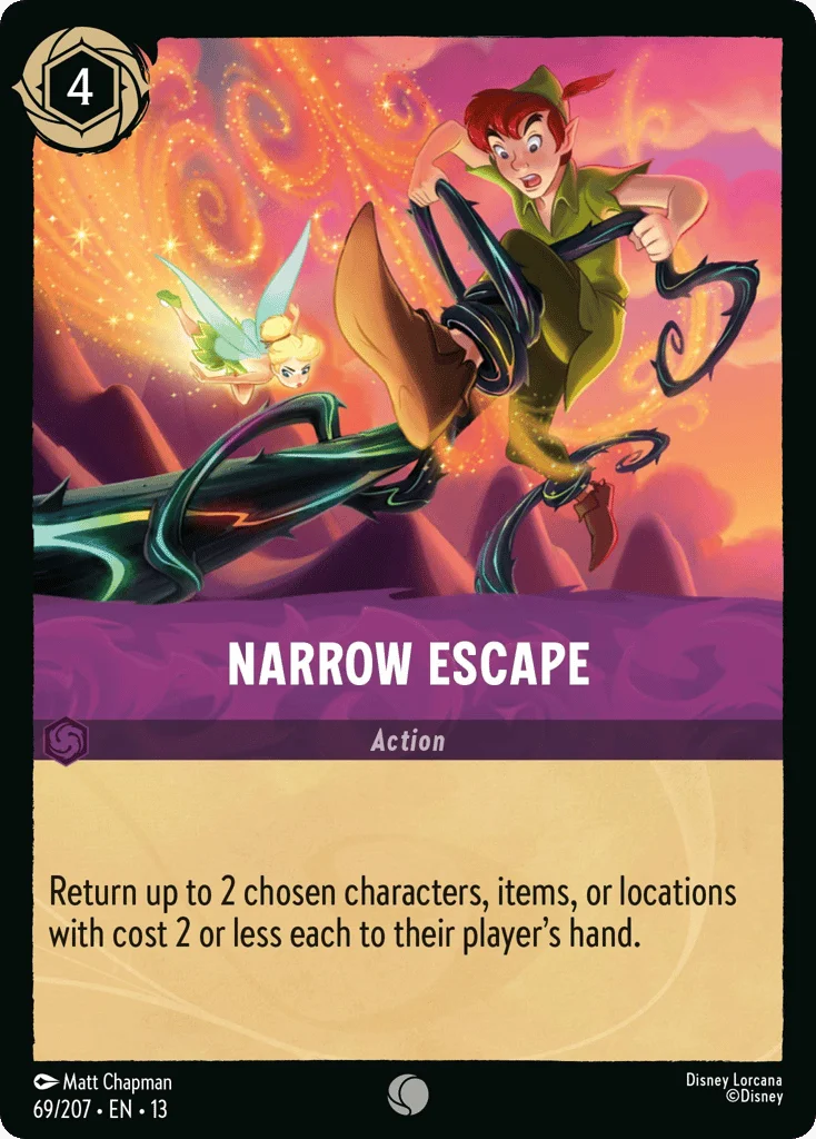 Narrow Escape · Attack of the Vine!