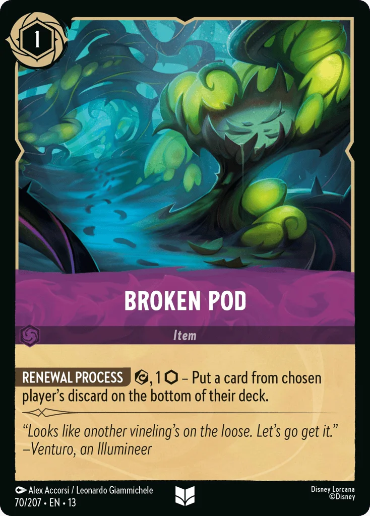 Broken Pod · Attack of the Vine!