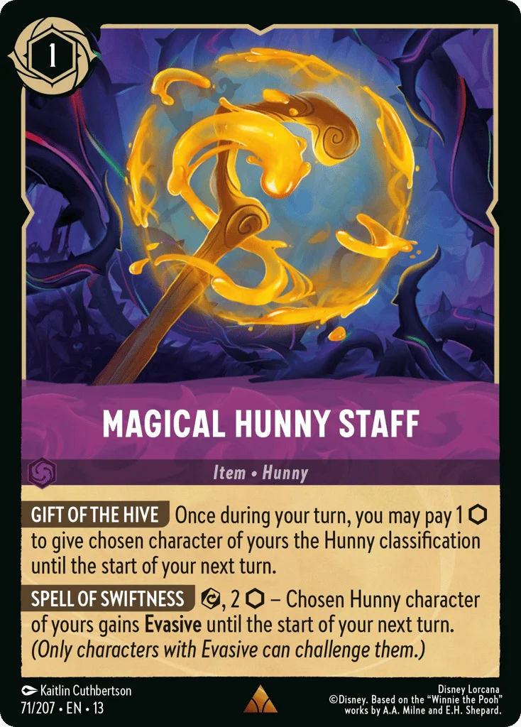 Magical Hunny Staff · Attack of the Vine!