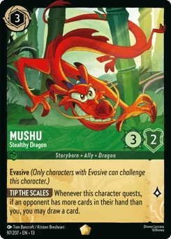 Mushu - Stealthy Dragon