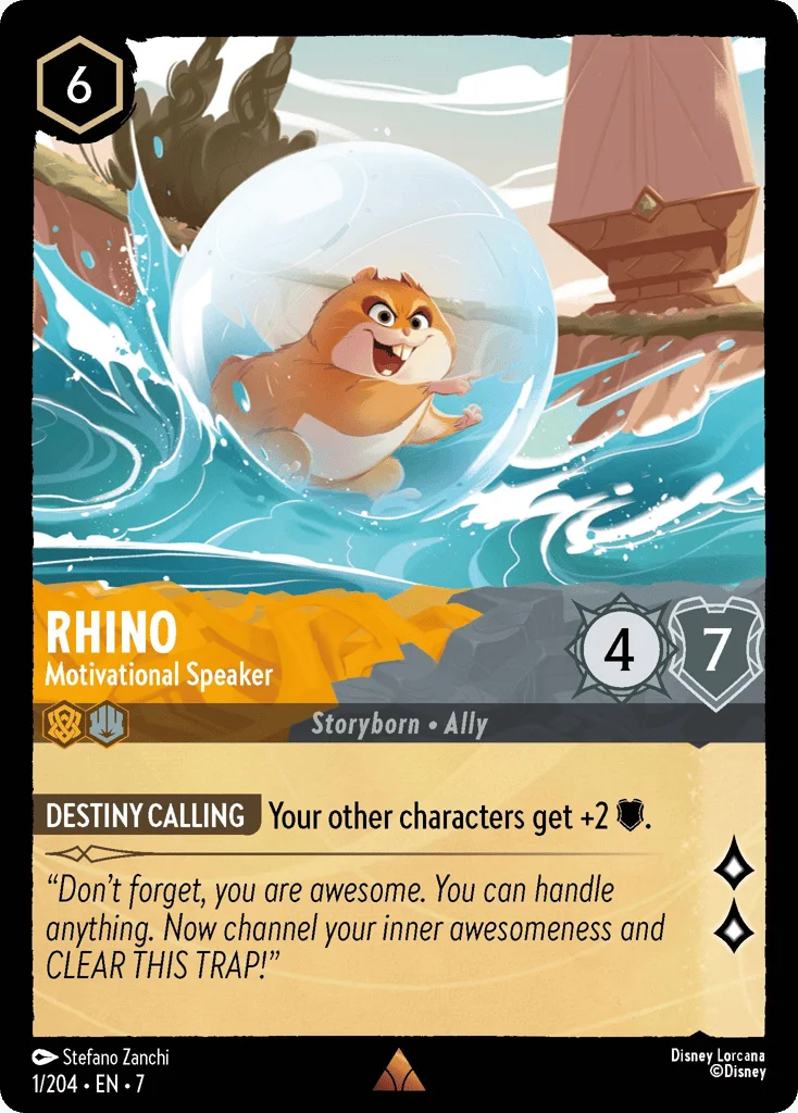 Rhino - Motivational Speaker · Archazia's Island