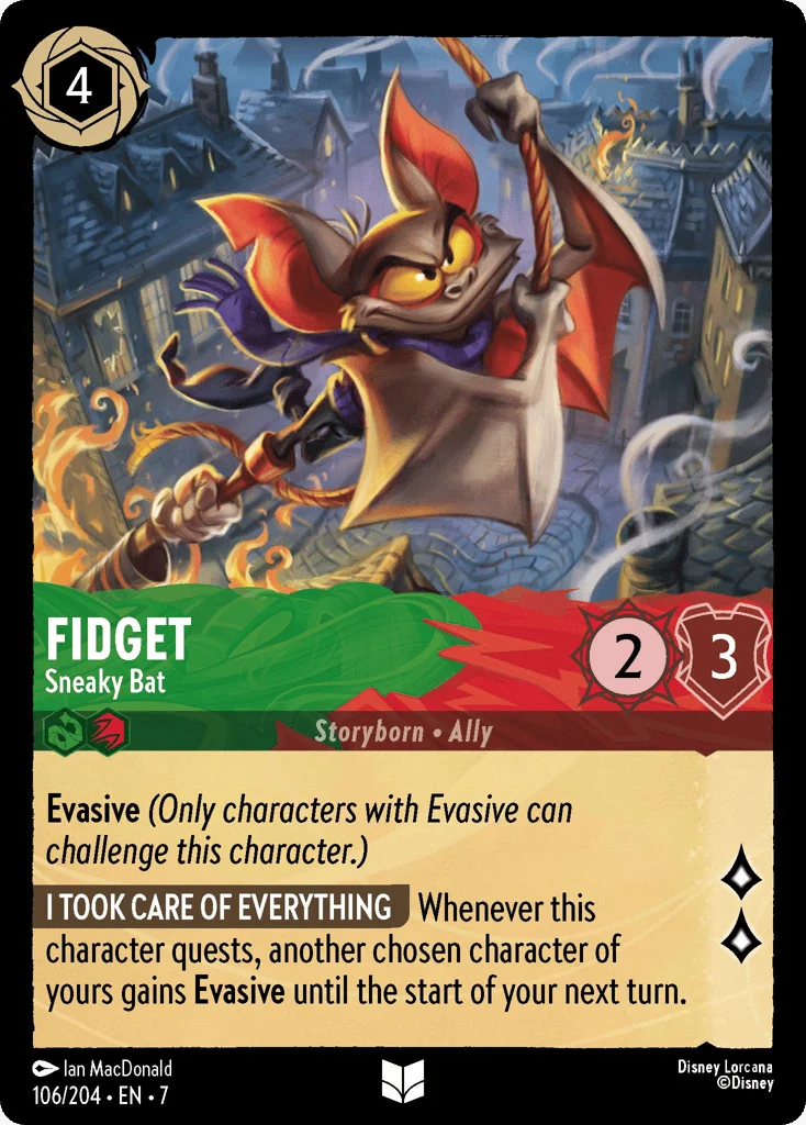Fidget - Sneaky Bat · Archazia's Island