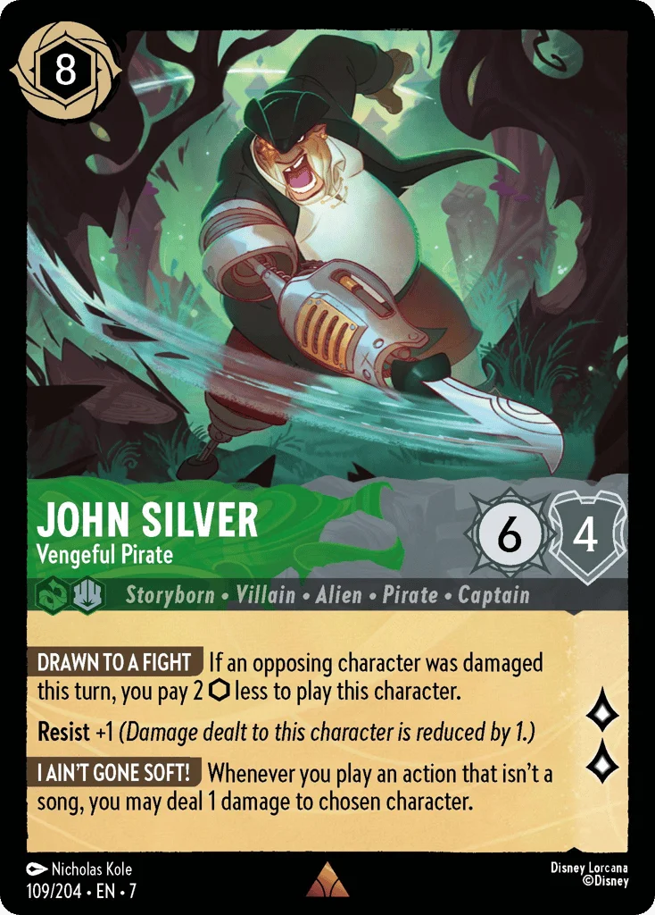 John Silver - Vengeful Pirate · Archazia's Island