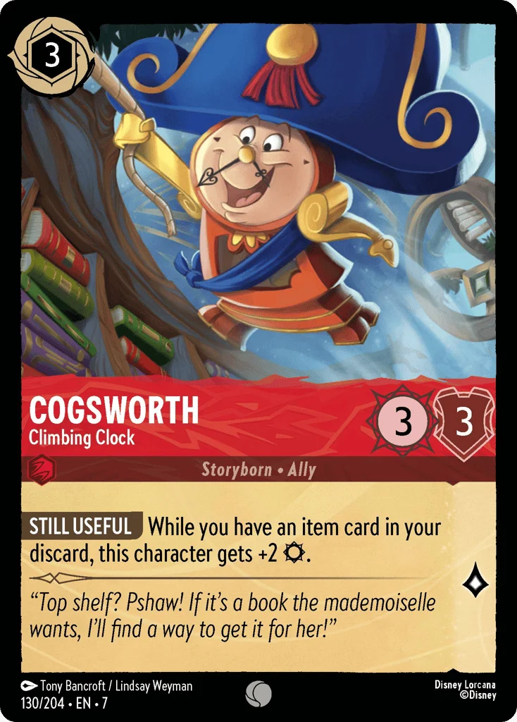 Cogsworth - Climbing Clock · Archazia's Island