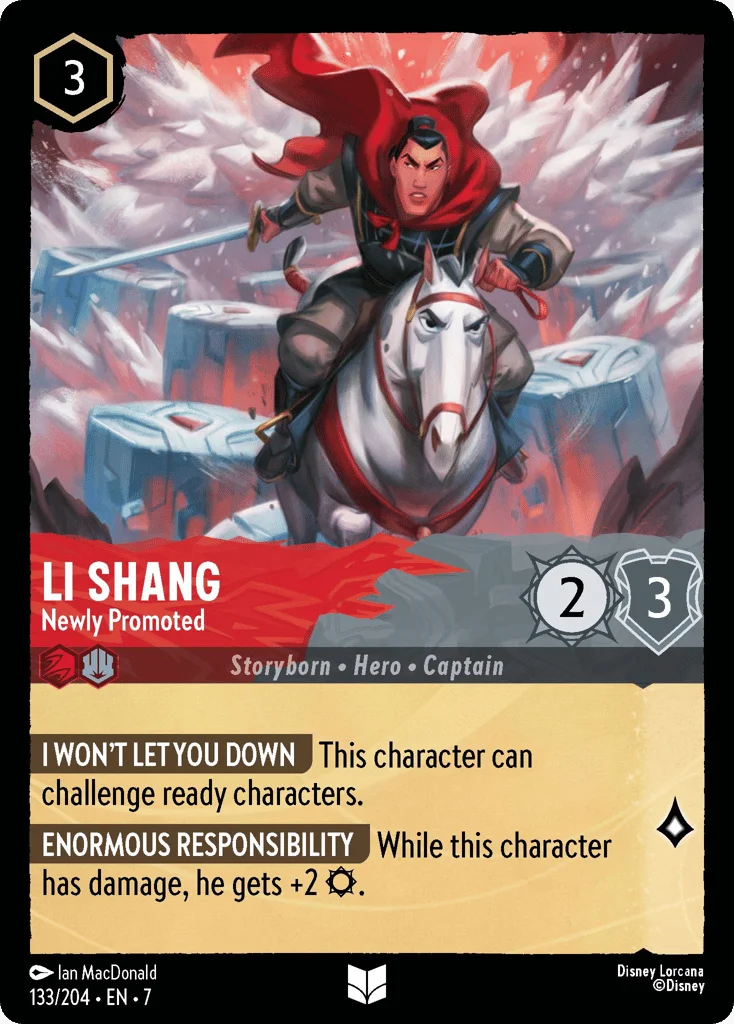 Li Shang - Newly Promoted · Archazia's Island