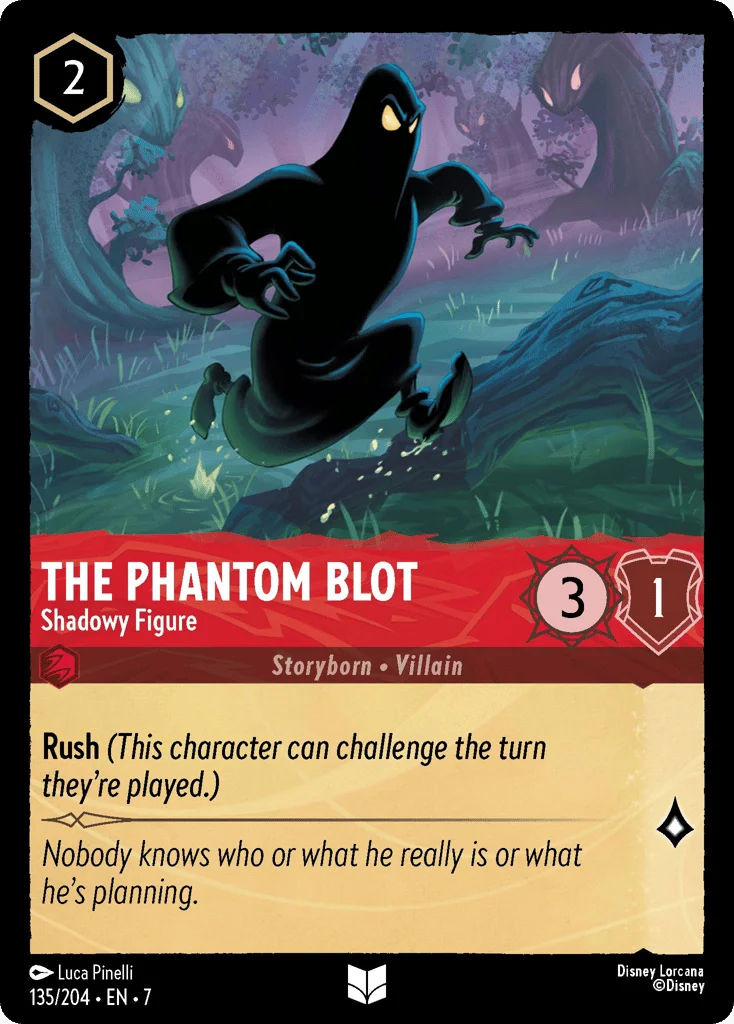 The Phantom Blot - Shadowy Figure · Archazia's Island