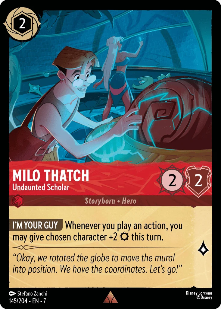 Milo Thatch - Undaunted Scholar · Archazia's Island