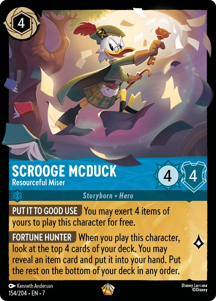 Scrooge McDuck - Resourceful Miser · Archazia's Island