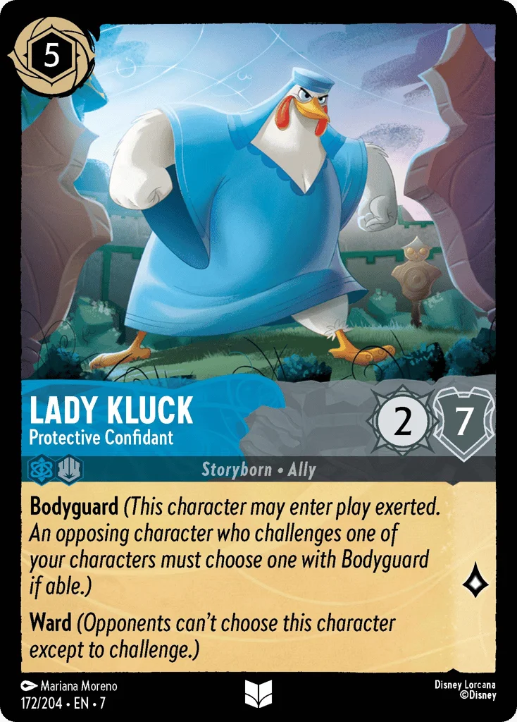 Lady Kluck - Protective Confidant · Archazia's Island