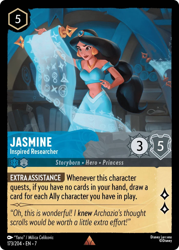 Jasmine - Inspired Researcher · Archazia's Island