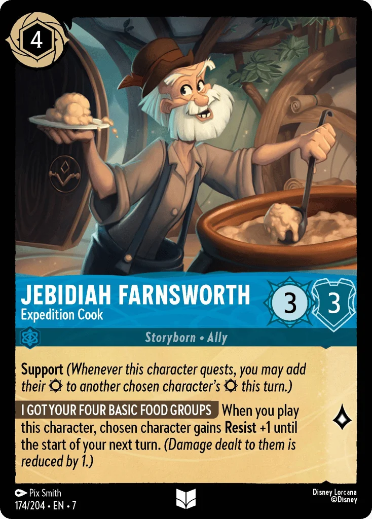 Jebidiah Farnsworth - Expedition Cook · Archazia's Island