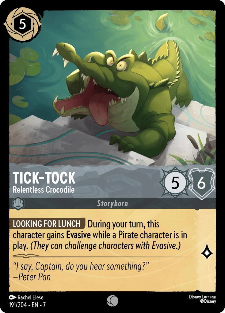 Tick-Tock - Relentless Crocodile · Archazia's Island
