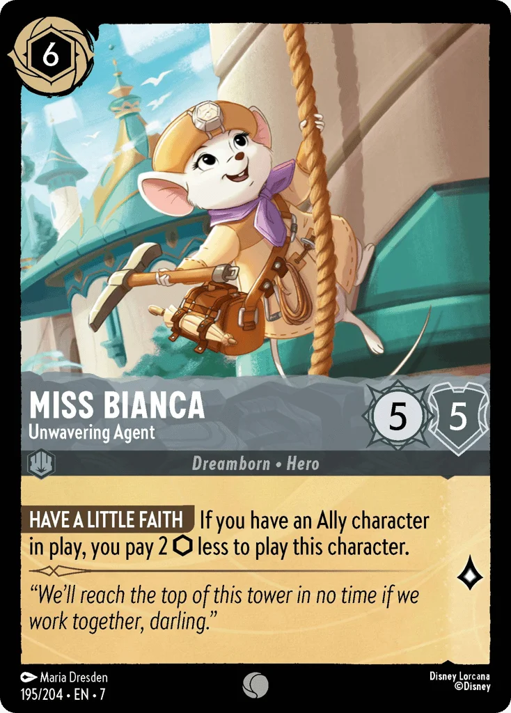 Miss Bianca - Unwavering Agent · Archazia's Island
