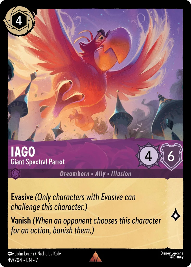 Iago - Giant Spectral Parrot · Archazia's Island