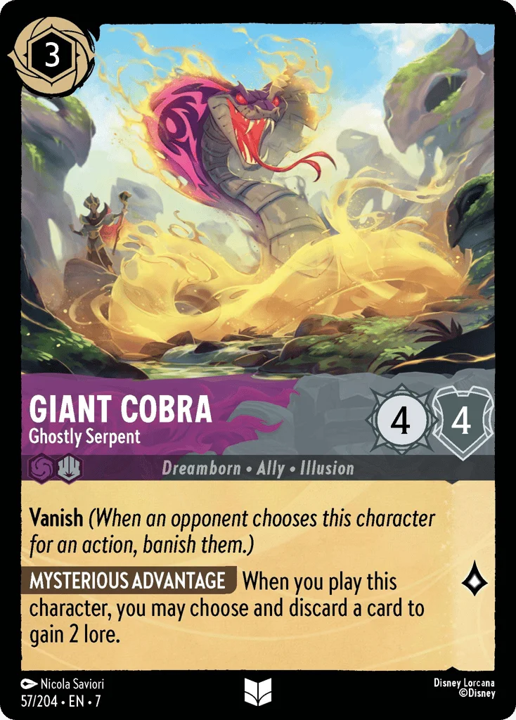 Giant Cobra - Ghostly Serpent · Archazia's Island