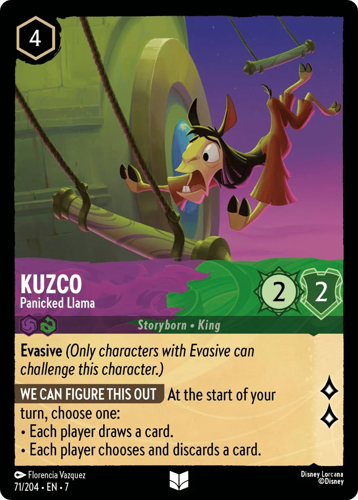 Kuzco - Panicked Llama · Archazia's Island
