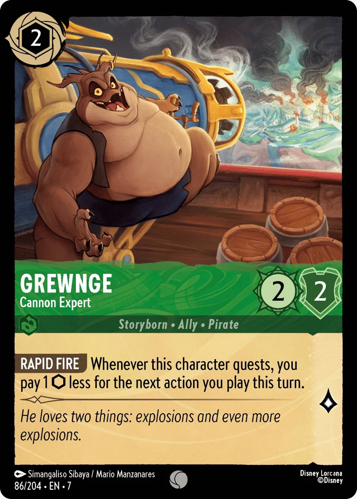 Grewnge - Cannon Expert · Archazia's Island