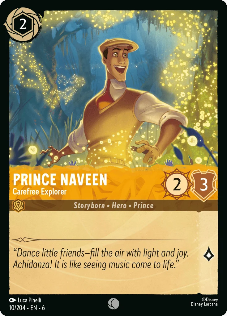 Prince Naveen - Carefree Explorer · Azurite Sea