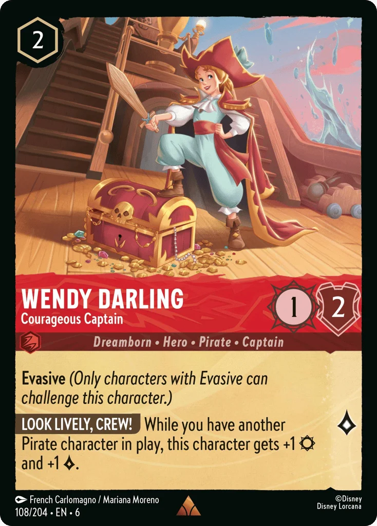 Wendy Darling - Courageous Captain · Azurite Sea