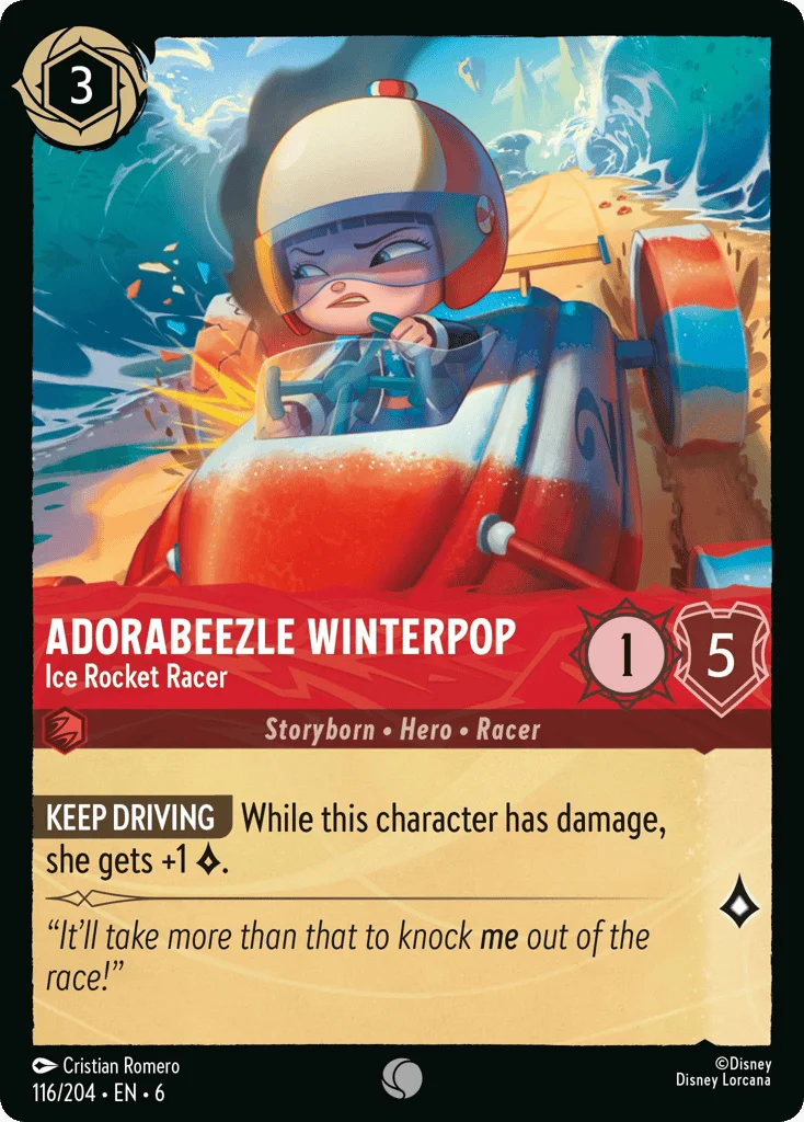 Adorabeezle Winterpop - Ice Rocket Racer · Azurite Sea