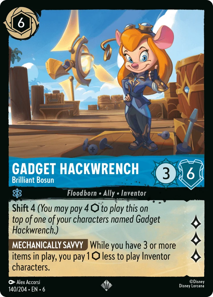 Gadget Hackwrench - Brilliant Bosun · Azurite Sea