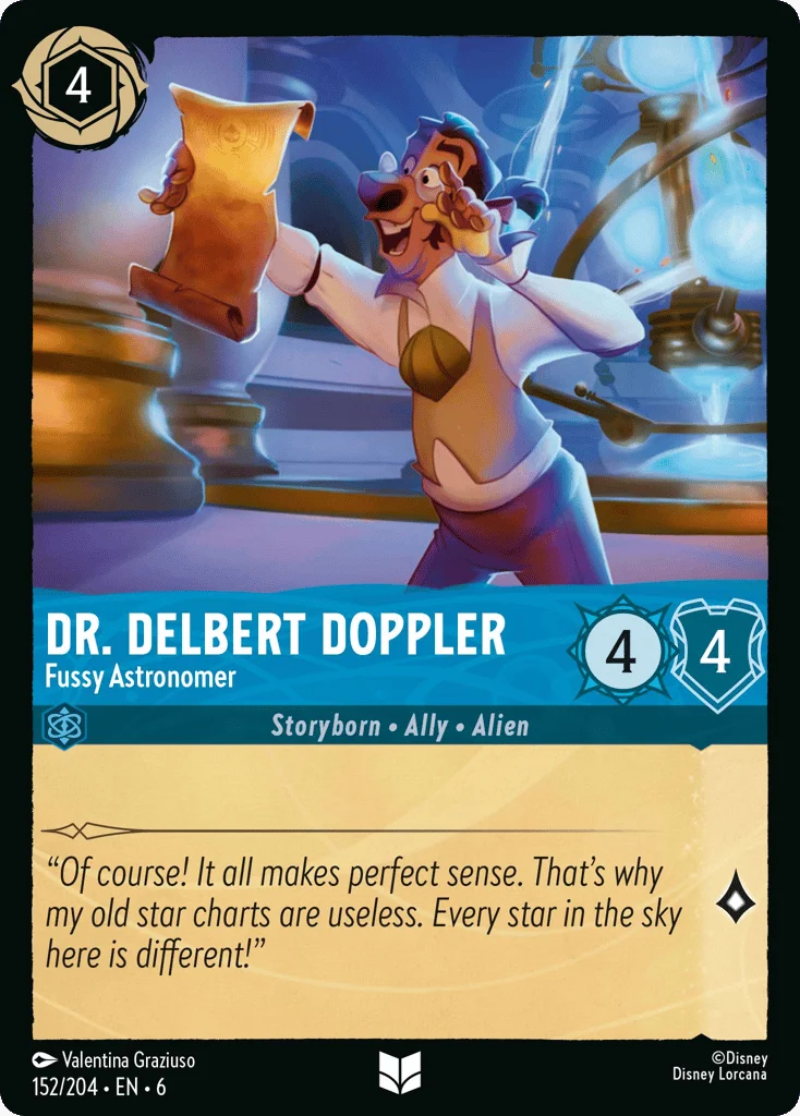 Dr. Delbert Doppler - Fussy Astronomer · Azurite Sea