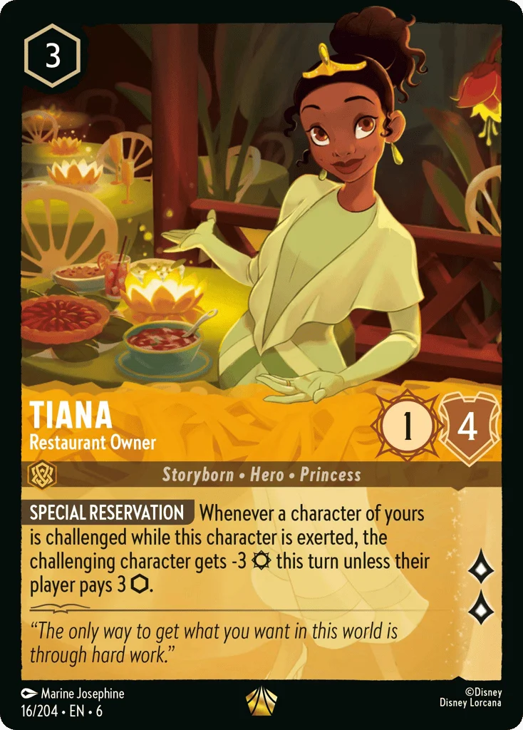 Tiana - Restaurant Owner · Azurite Sea