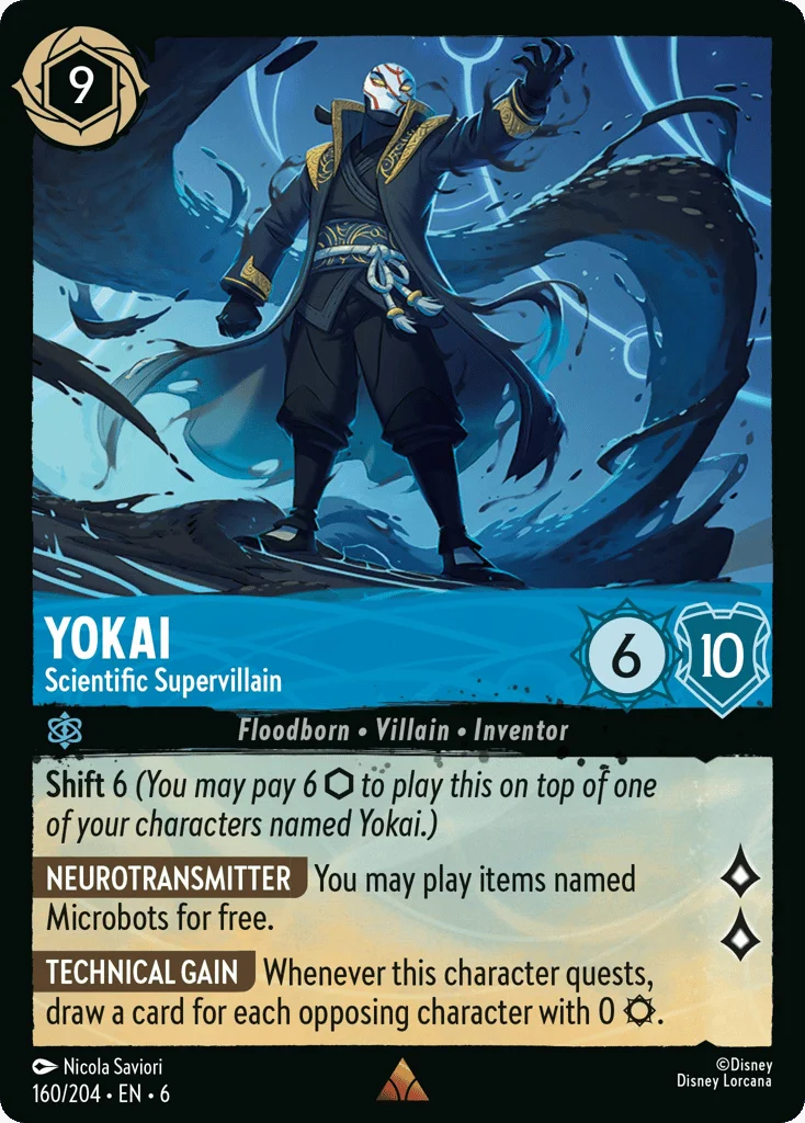 Yokai - Scientific Supervillain · Azurite Sea