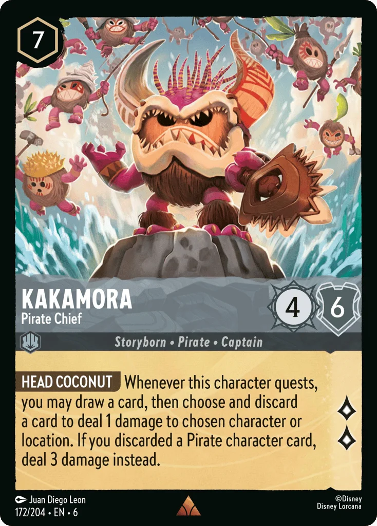 Kakamora - Pirate Chief · Azurite Sea