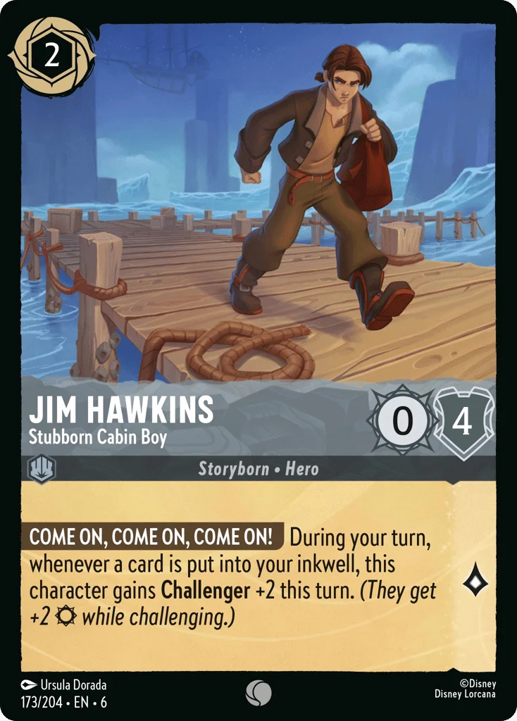Jim Hawkins - Stubborn Cabin Boy · Azurite Sea