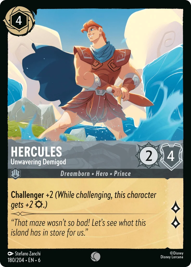 Hercules - Unwavering Demigod · Azurite Sea