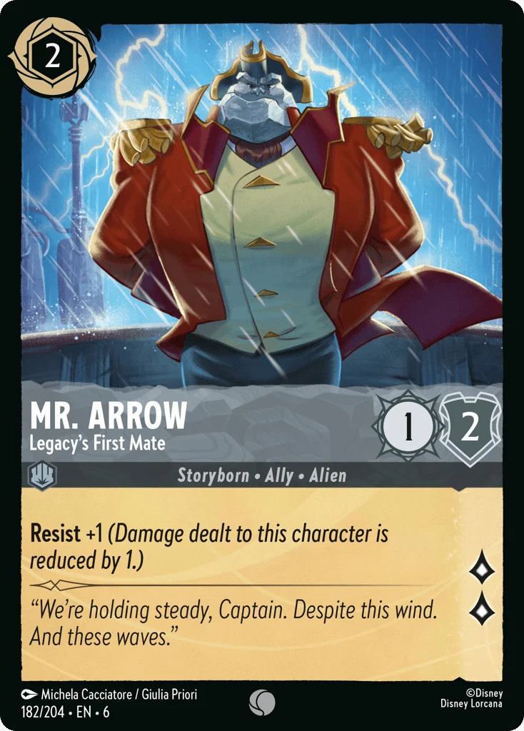 Mr. Arrow - Legacy's First Mate · Azurite Sea